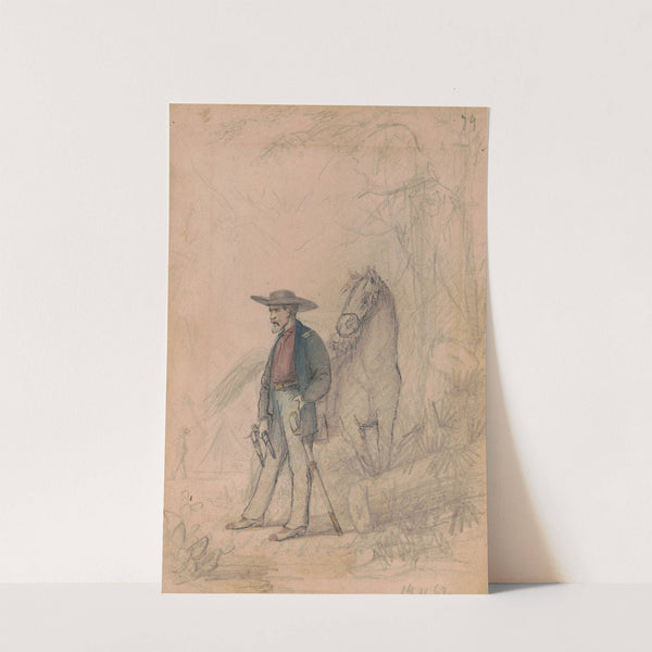 Lieutenant Colonel Francis (Frank) Erdelmeyer, November 14, 1862 (1862) by Adolph Metzner