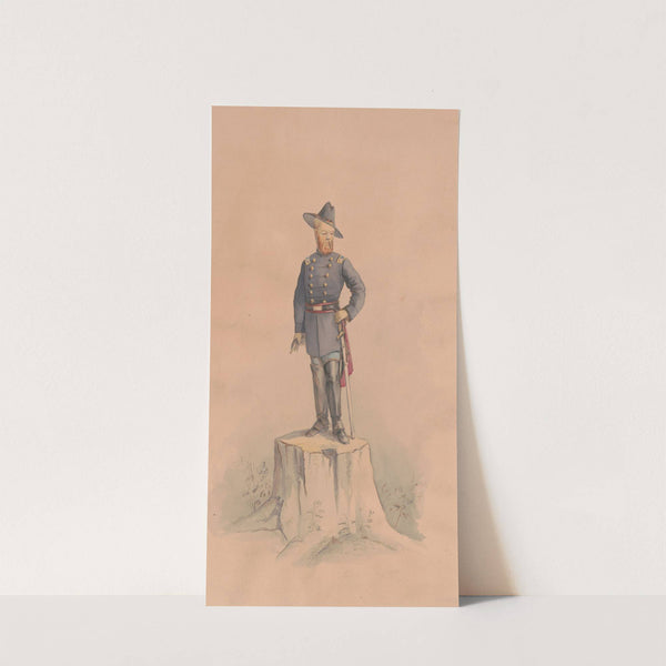 Lieutenant Colonel Henry von Trebra (1862) by Adolph Metzner