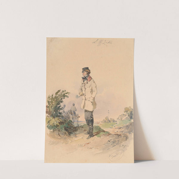 Lieutenant Count Zichy by Friedrich Carl von Scheidlin