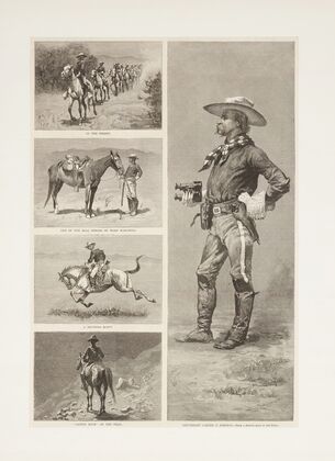 Lieutenant Johnson and the Tenth United States Cavalry in Arizona (1888)