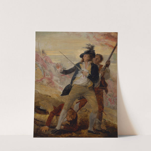 Lieutenant Thomas Grosvenor and Servant by John Trumbull