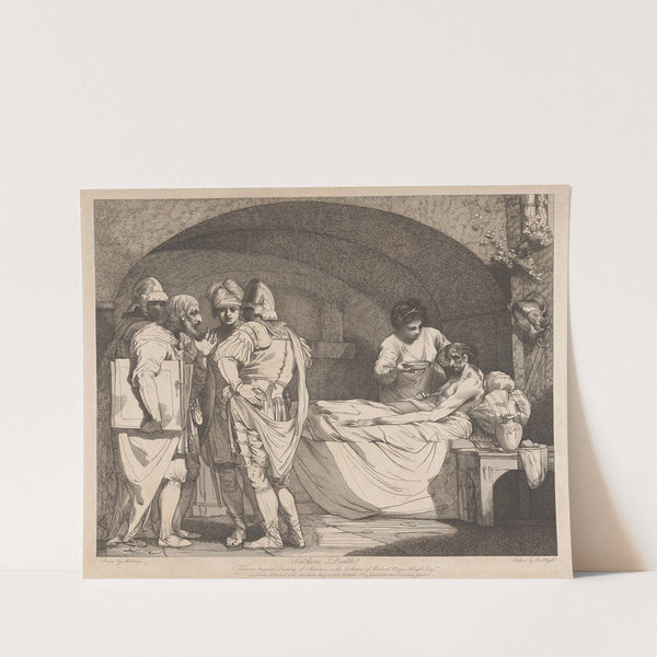 Life and Death of a Soldier; Soldier’s Death by John Hamilton Mortimer