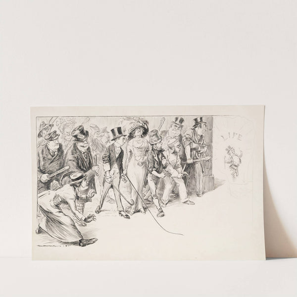 Life and his friends. The trysting place (1911) by William Henry Walker