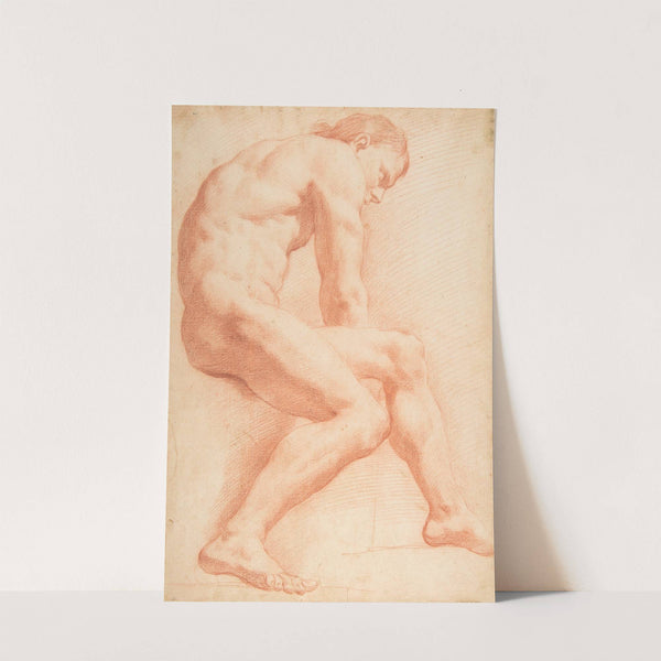 Life Drawing (mid-18th century) by Charles-André van Loo