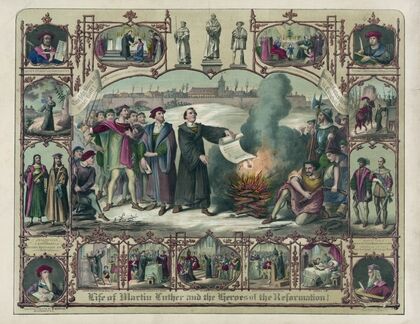 Life of Martin Luther and heroes of the reformation! (1874)