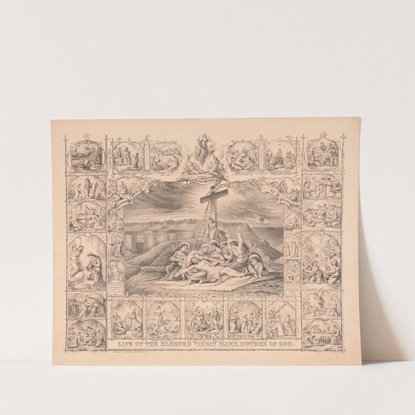 Life of the blessed Virgin Mary, mother of God (1870) by Henry Jerome Schile