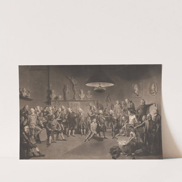 Life School at the Royal Academy (1773) by Johan Joseph Zoffany