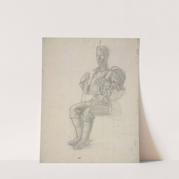 Life Study For Heavy Artillery by Colin Gill