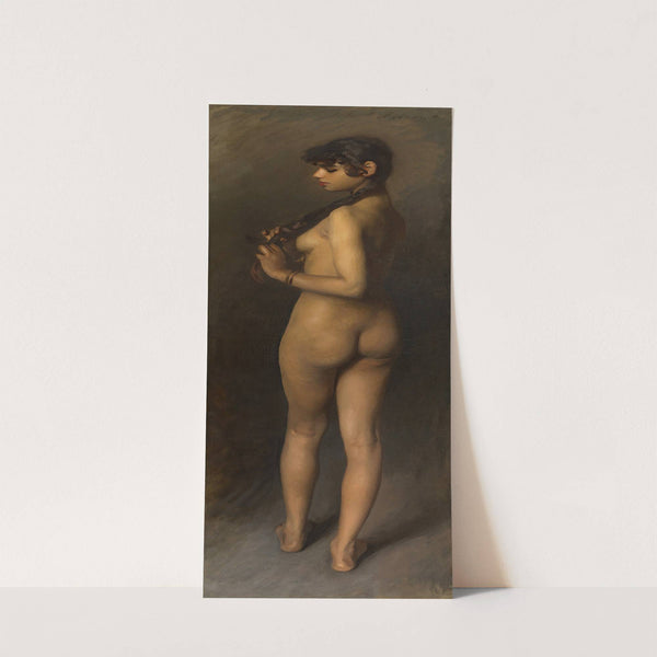 Life Study (Study of an Egyptian Girl) by John Singer Sargent