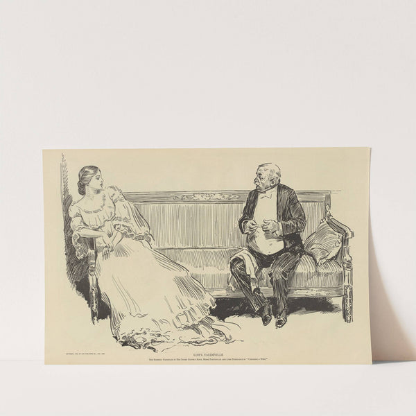 Life’s vaudeville (1900-1905) by Charles Dana Gibson