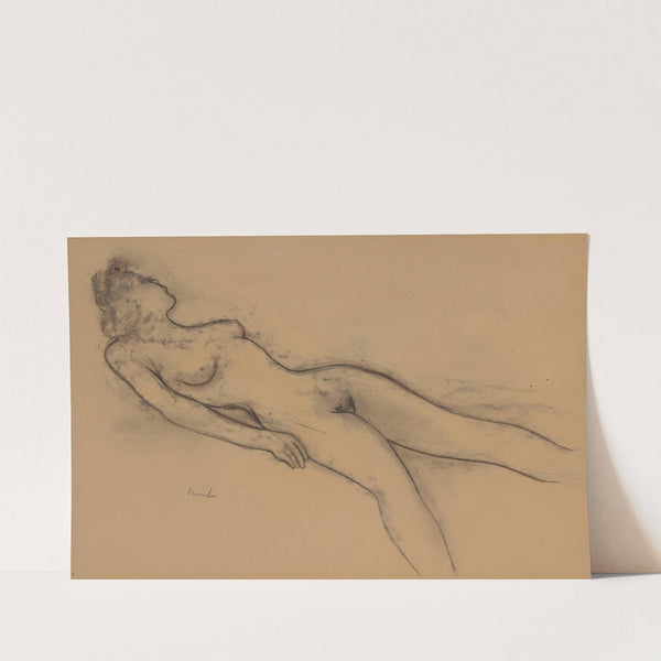 Liggend naakt by Constant Permeke