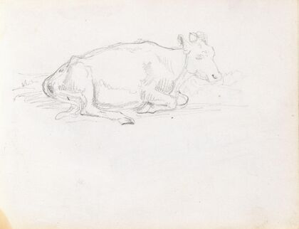Liggende ku (1848)