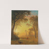 Light In The Forest by Albert Bierstadt