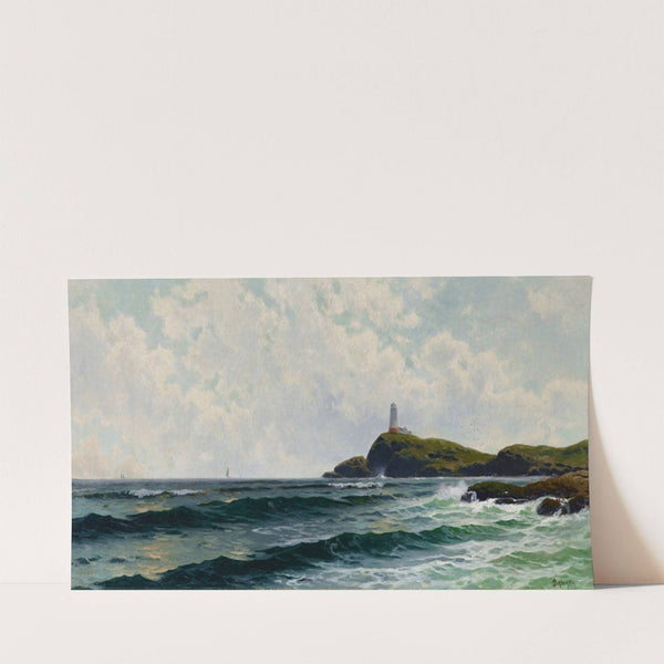 Lighthouse by the Sea by Alfred Thompson Bricher