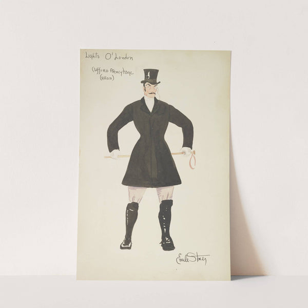 Lights O’ London: Clifford Armytage (villain) (1934-1943) by Emile Stoner