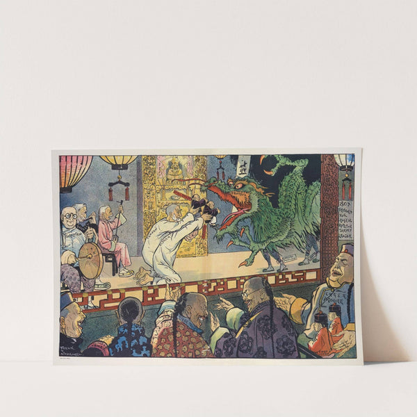 Like a Chinese play, it goes on forever (1909) by Frank Arthur Nankivell