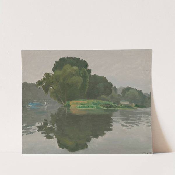 L’Île, Poissy (1929) by Albert Marquet