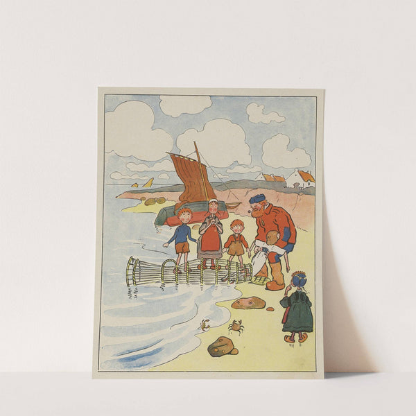 Lilette Léveillé à Craboville Pl.3 (1929) by Georges Jordic