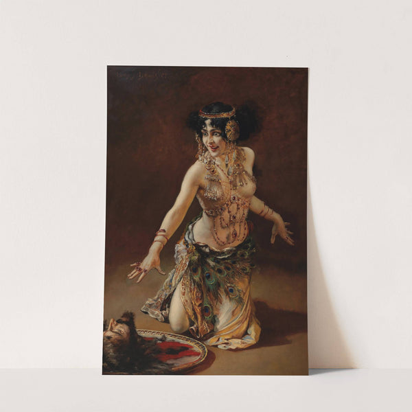 Lili Marberg as Salome (c. 1905) by Leopold Schmutzler