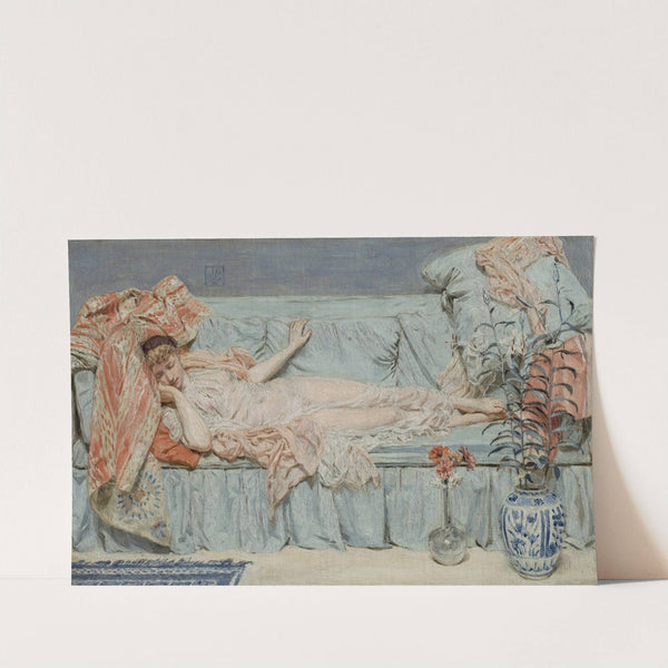 Lilies (1866) by Albert Joseph Moore