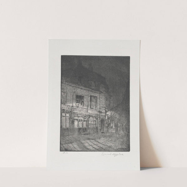 Lille; Liebesgässchen (1916) by Ernst Oppler