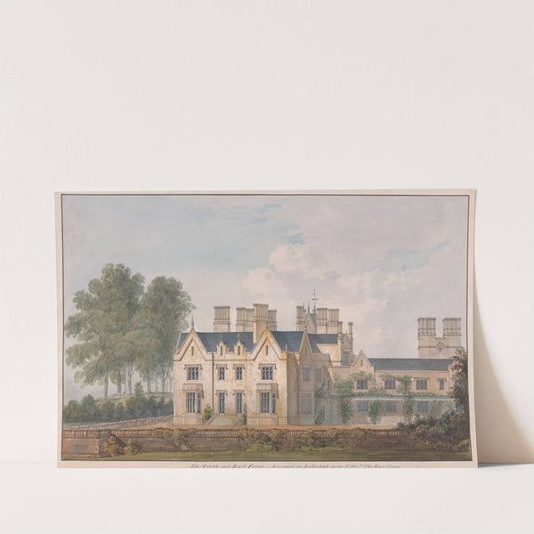 Lilleshall, Shropshire; The South and East Fronts by Sir Jeffry Wyatville