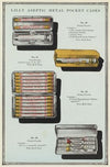 Lilly Aseptic Metal Pocket Cases