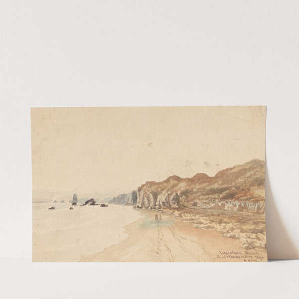 Limestone Beach S. of Woodpecker Bar by William Marshall Cooper