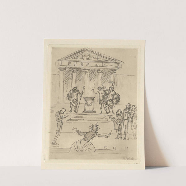 Limmat-Athen (circa 1900) by Albert Welti