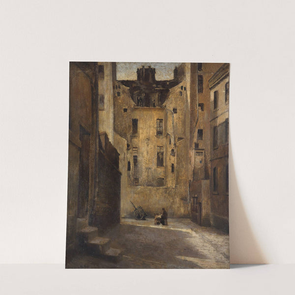 L'impasse des Bœufs by Hippolyte Guy