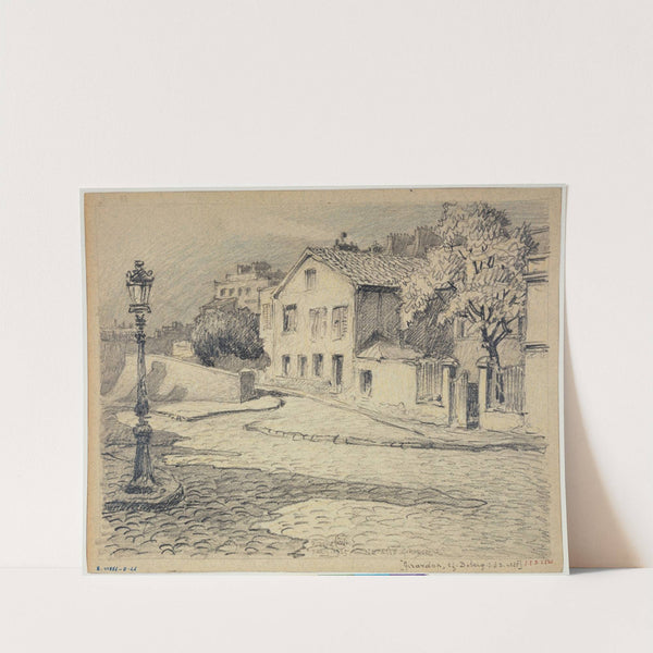 L'impasse Girardon by Ferdinand Boberg