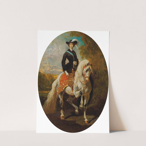 L’impératrice Eugénie by Alfred De Dreux