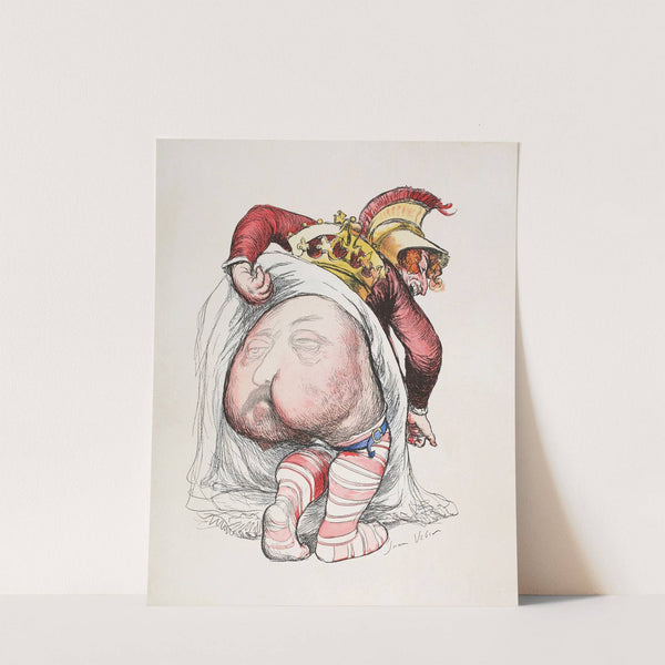 L’impudique Albion (1901) by Jean Veber