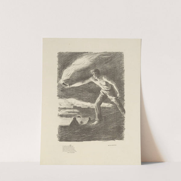 L’Incendiaire (1896) by Maximilien Luce