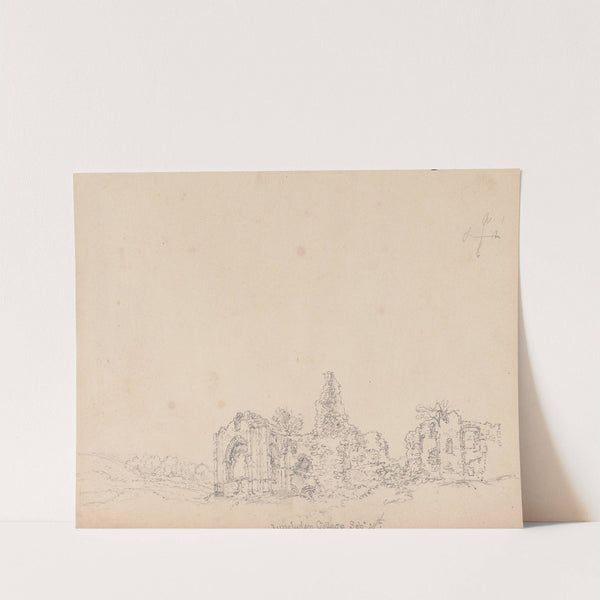 Lincluden Collegiate Church, Scotland by James Moore