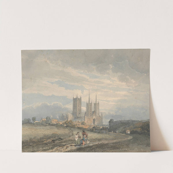Lincoln Cathedral by Thomas Girtin