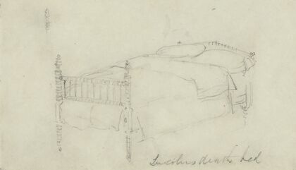 Lincolns death bed