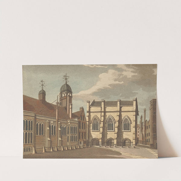 Lincoln's Inn Hall and Chapel by Samuel Ireland