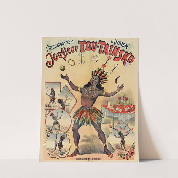 L’incomparable L’indien Jongleur Tou-Tainsko (1888) by Imp. Charles Lévy