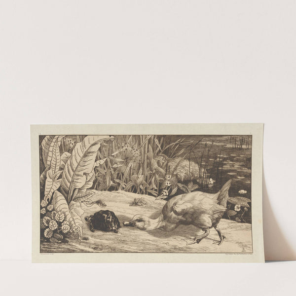 L’Inconnu (The unknown) by Félix Bracquemond