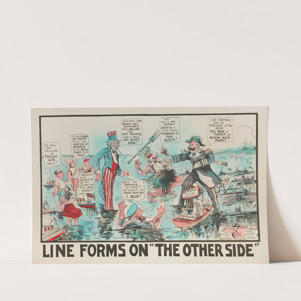 Obstructing Traffic (1915) by Carey Cartoon Service