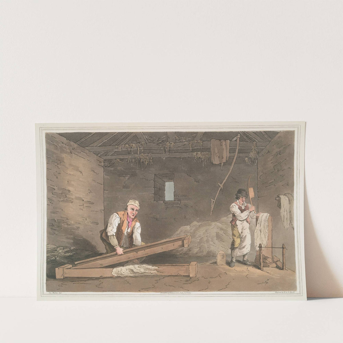 Line swinglers, Plate 24 by George Walker