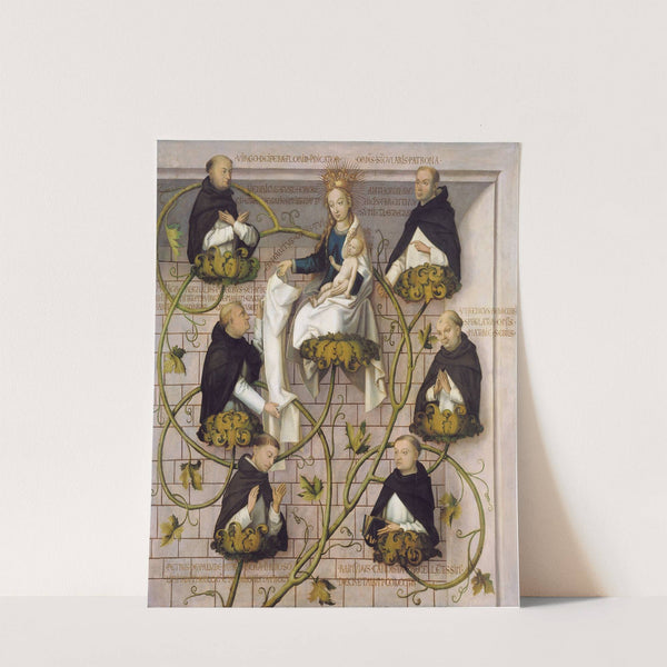 Lineage of the Dominican Order by Hans Holbein The Elder