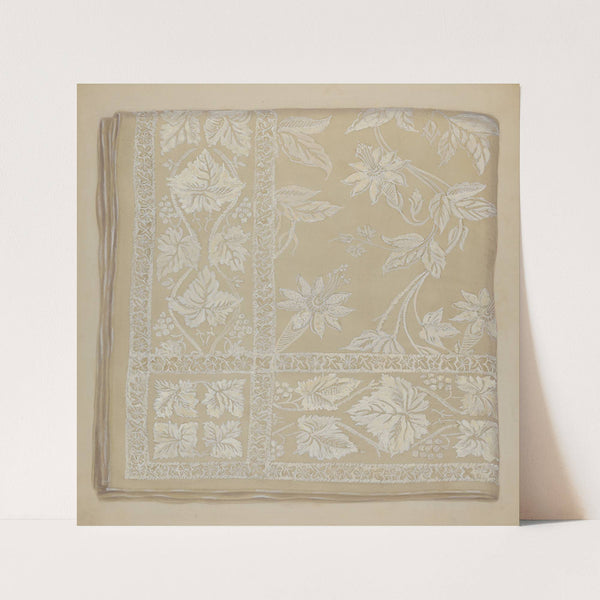 Linen Table Cloth by Eva Wilson