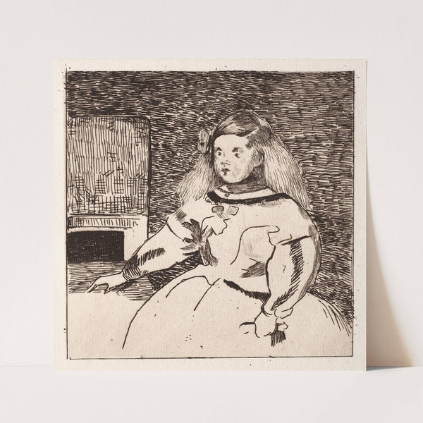 L’infante Marguerite (1861) by Édouard Manet