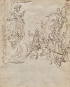 Lingerie Boutique and Conversation (verso) (c. 1765-75)