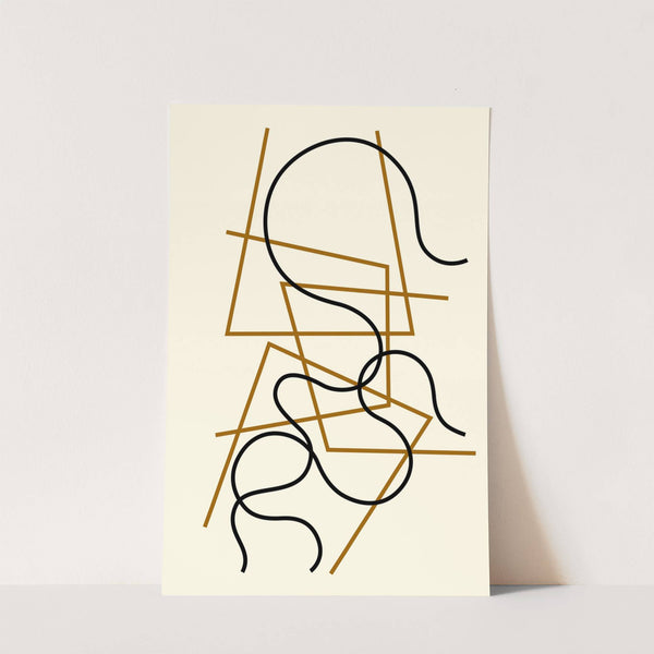 Linien geometrisch und gewellt (2014) by Myriam Thyes