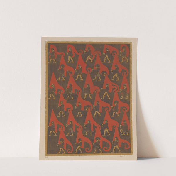 Linolschnitt (1897 - 1907) by Franz Franke