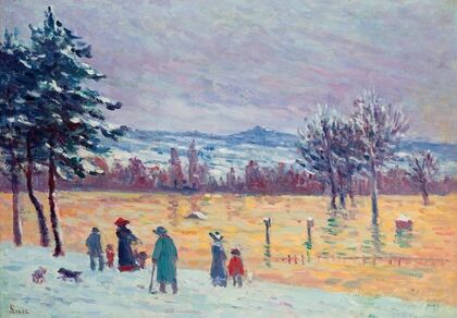 L’inondation à Longchamp (1912)