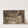 L’Interieur d’un Chalet dans le Simmenthal (1803) by Karl Ludwig Zehender